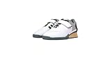 VELAASA Strake olympische Gewichtheberschuhe, für Damen und Herren, Cross-Training, Powerlifting-Bekleidung, Schuhe für Kniebeugen, Hebeausrüstung, Winter-Weiß, 42