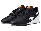 Reebok Legacy Lifter Iii Herren-Sneaker, Schwarz/Weiß/Smash Orange, 43 EU