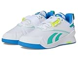 Reebok Lifter Pr Iii Herren-Sneaker, Weiß/Unleashed Green/Lime, 46 EU