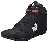 Gorilla Wear High Tops Black schwarz - Bodybuilding und Fitness Schuhe für Damen und Herren, EU 37
