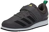 adidas Unisex-Erwachsene Powerlift 5 Gewichtheberschuhe Crosstrainer, Anthrazit/Schwarz/Weiß, 3 Women/4 Men