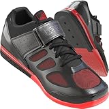 Nordic Lifting Venja Gewichtheberschuhe für Crossfit & Fitnessstudio - Beste Herren-Squat- & Cross-Training-Turnschuhe (Größe 45.5, Schwarz/Rot)